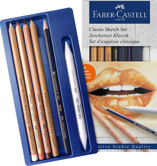 Faber-Castell Classic Sketch Set with Eraser Default Title