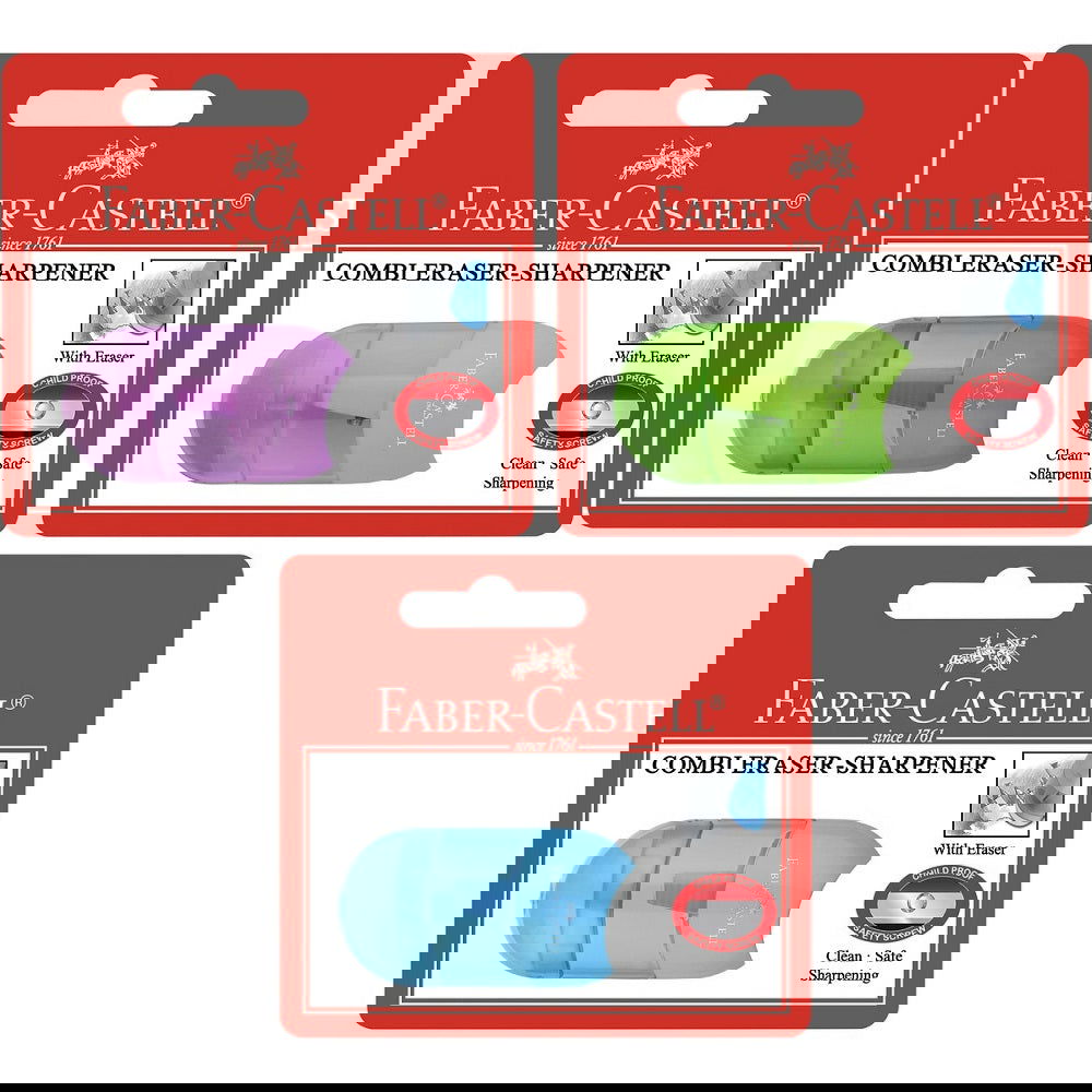 Faber-Castell Combi Eraser-Sharpener with Catch