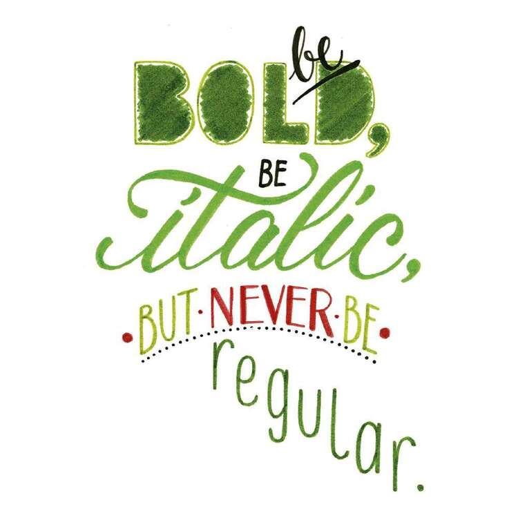 Faber-Castell Pitt Artist Pen Hand Lettering Green x 6 image 3