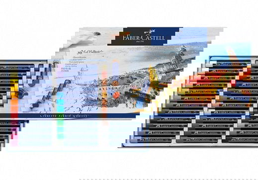 Faber-Castell Studio Oil Pastels Pack 36