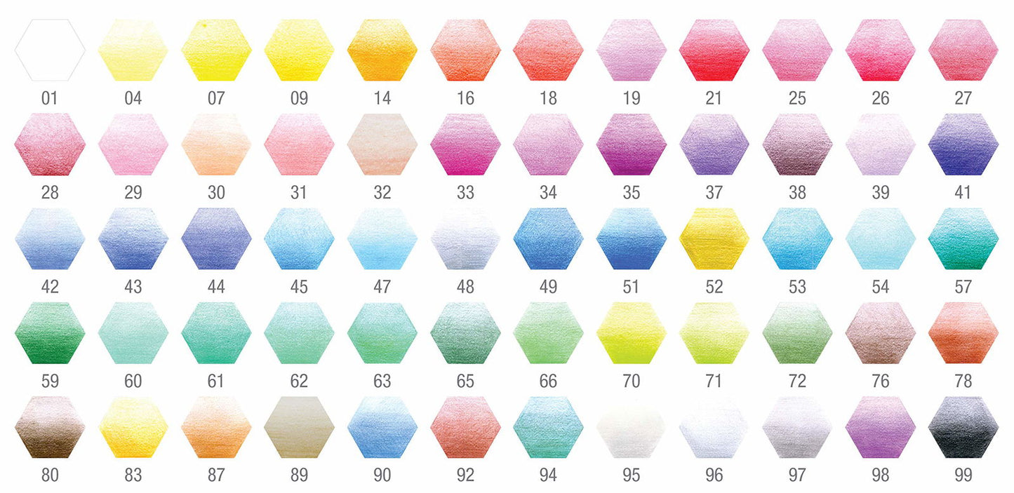 Faber-Castell Classic Pencil tin of 60 + Colour Wheel image 3