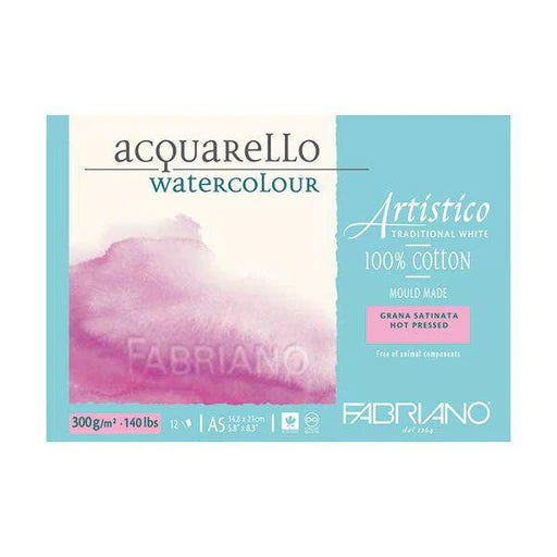 Fabriano Artistico Enhanced W/C Pad 300g Hot Press image 5