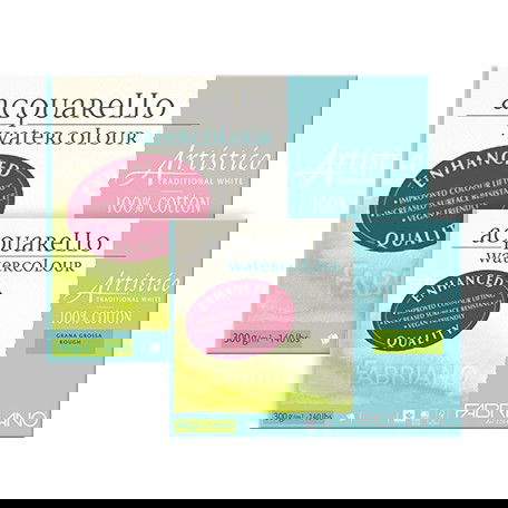 Fabriano Artistico Enhanced W/C Pad 300g Rough