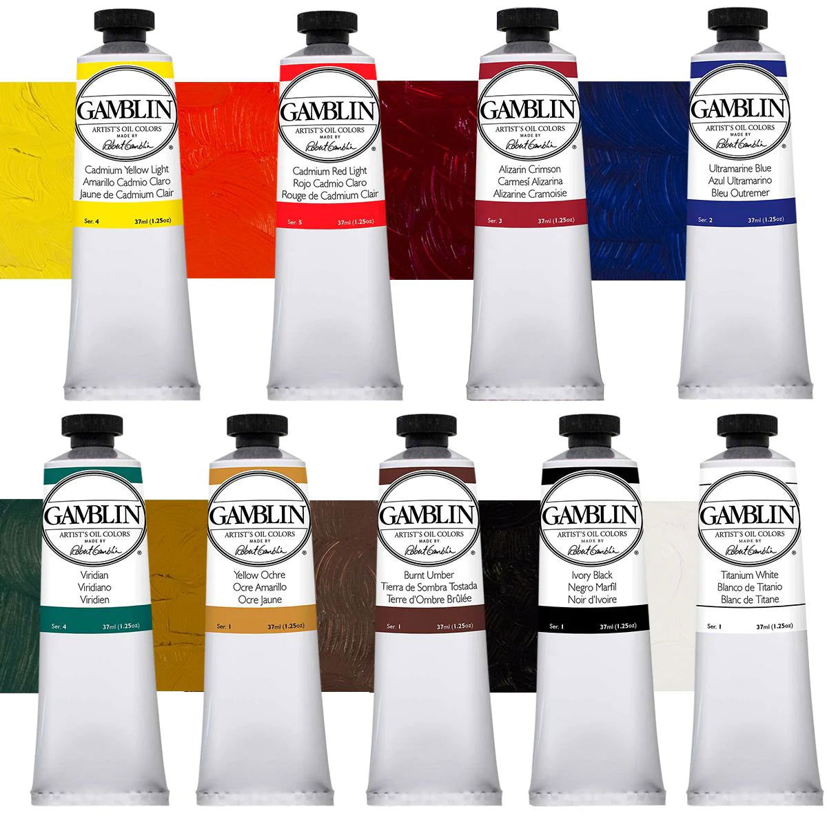 Gamblin Artist Oil Colours Introductory 9 x 37ml