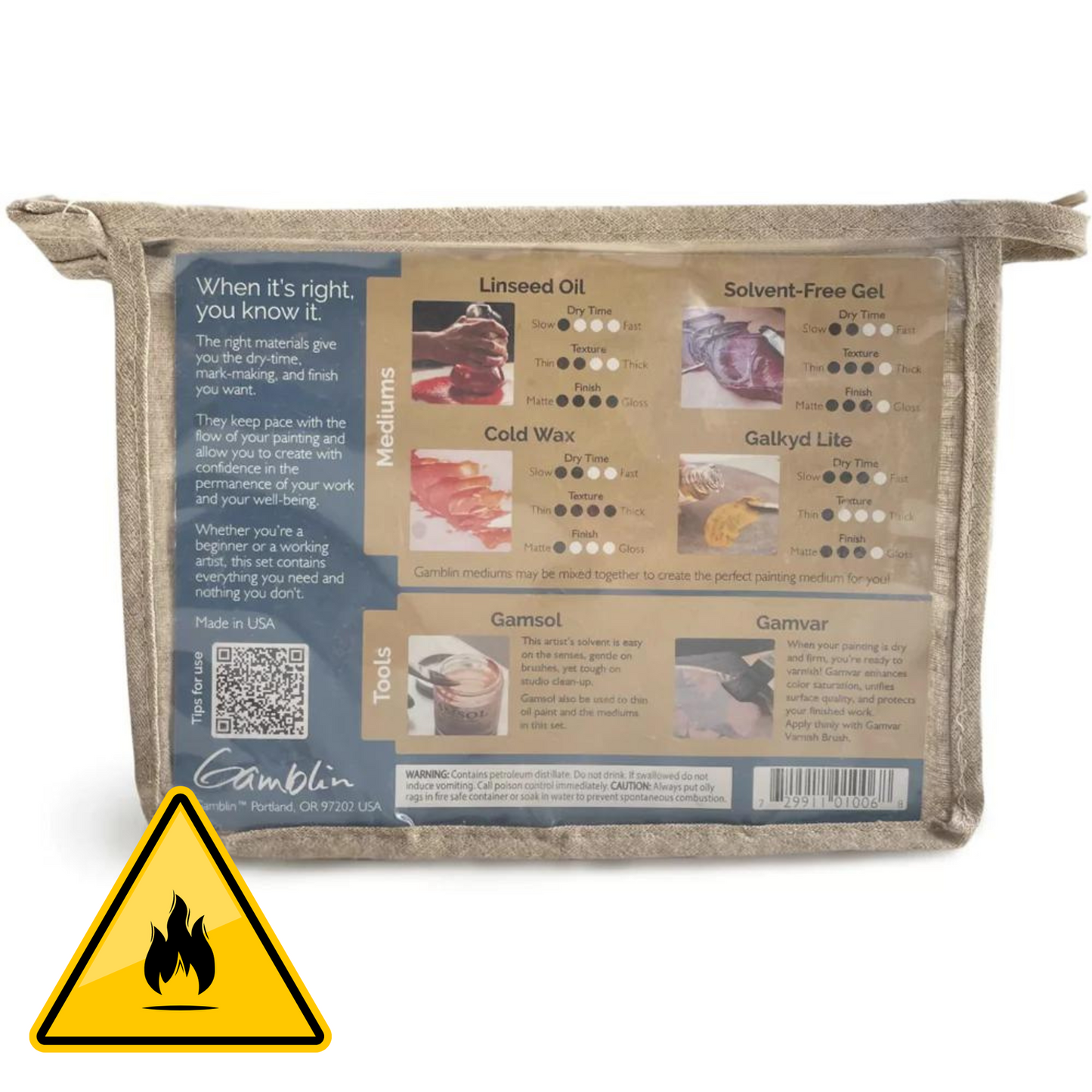 Gamblin Oil Painting Must Haves Medium Set image 5