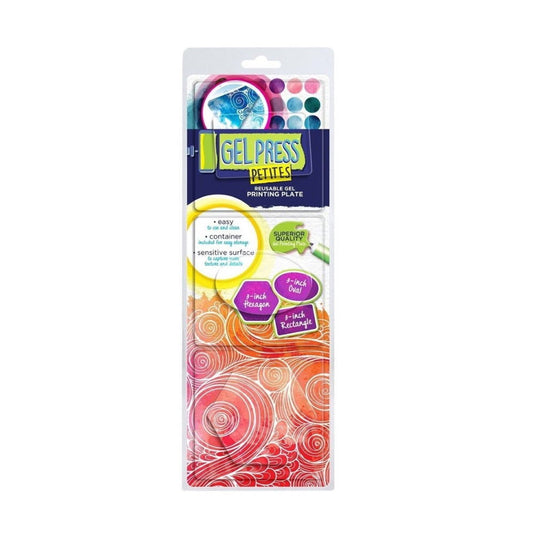 Gel Press Mono Printing Plate Petite Hex Default Title