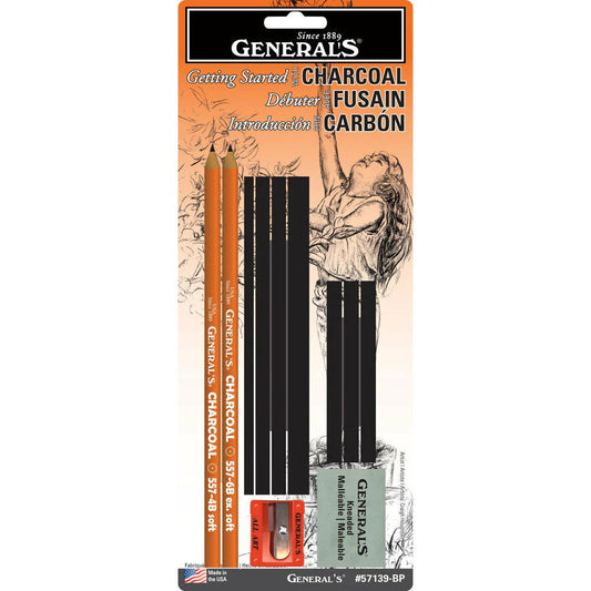 Generals Charcoal Drawing Assortment Default Title