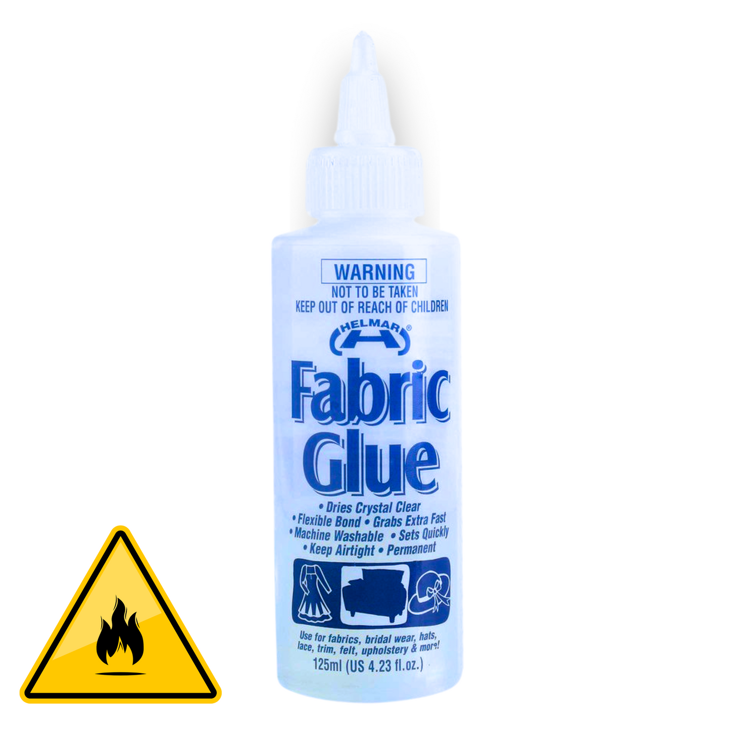 Helmar Fabric Glue 125ml Default Title