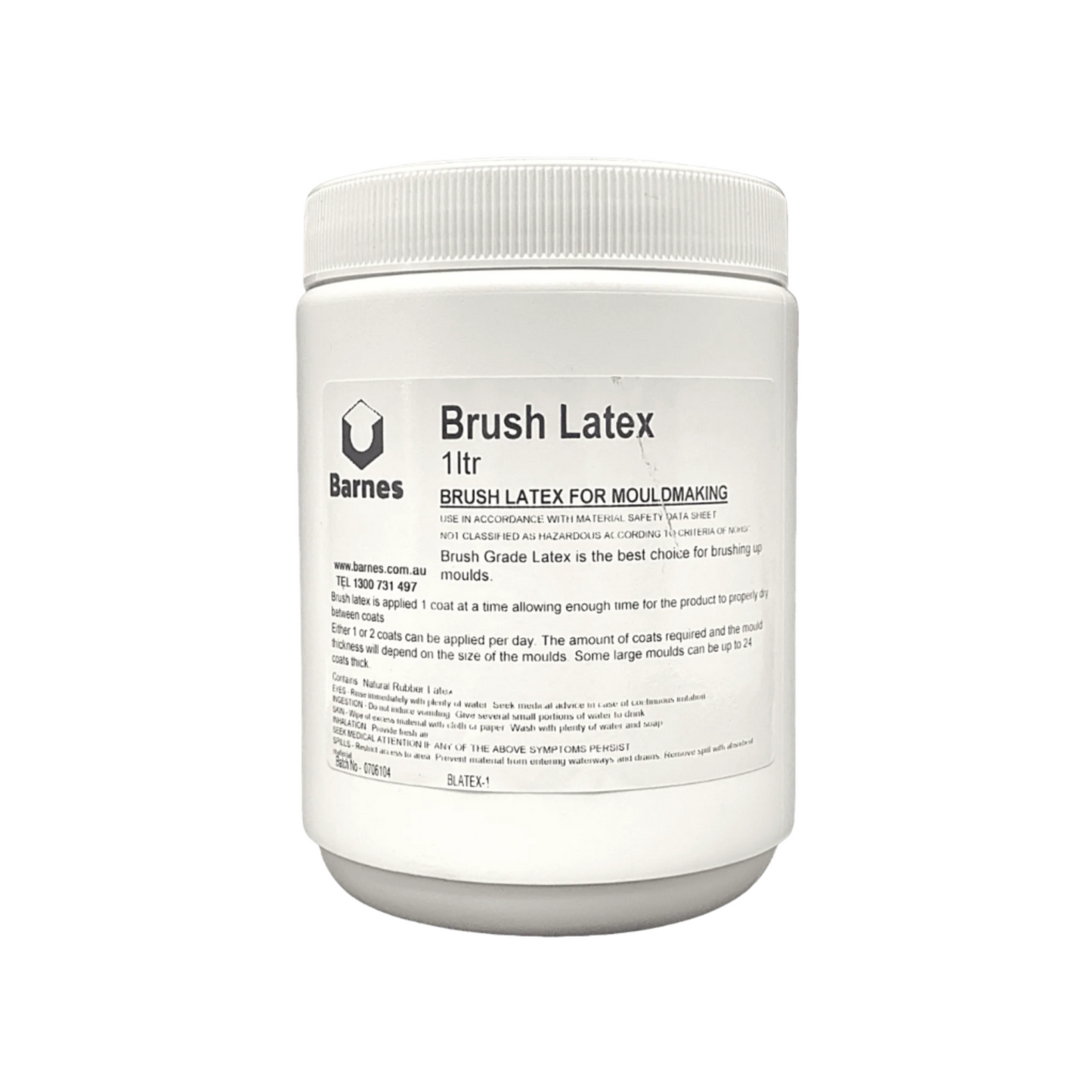 Barnes Brush Latex 1 Litre