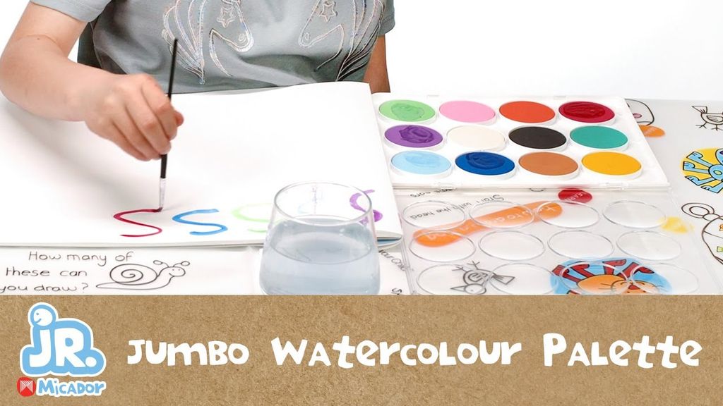 Micador Junior Jumbo Watercolour Palette