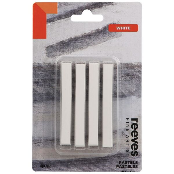 Reeves Fine Artist Pastel Pkt 4 WHITE Default Title