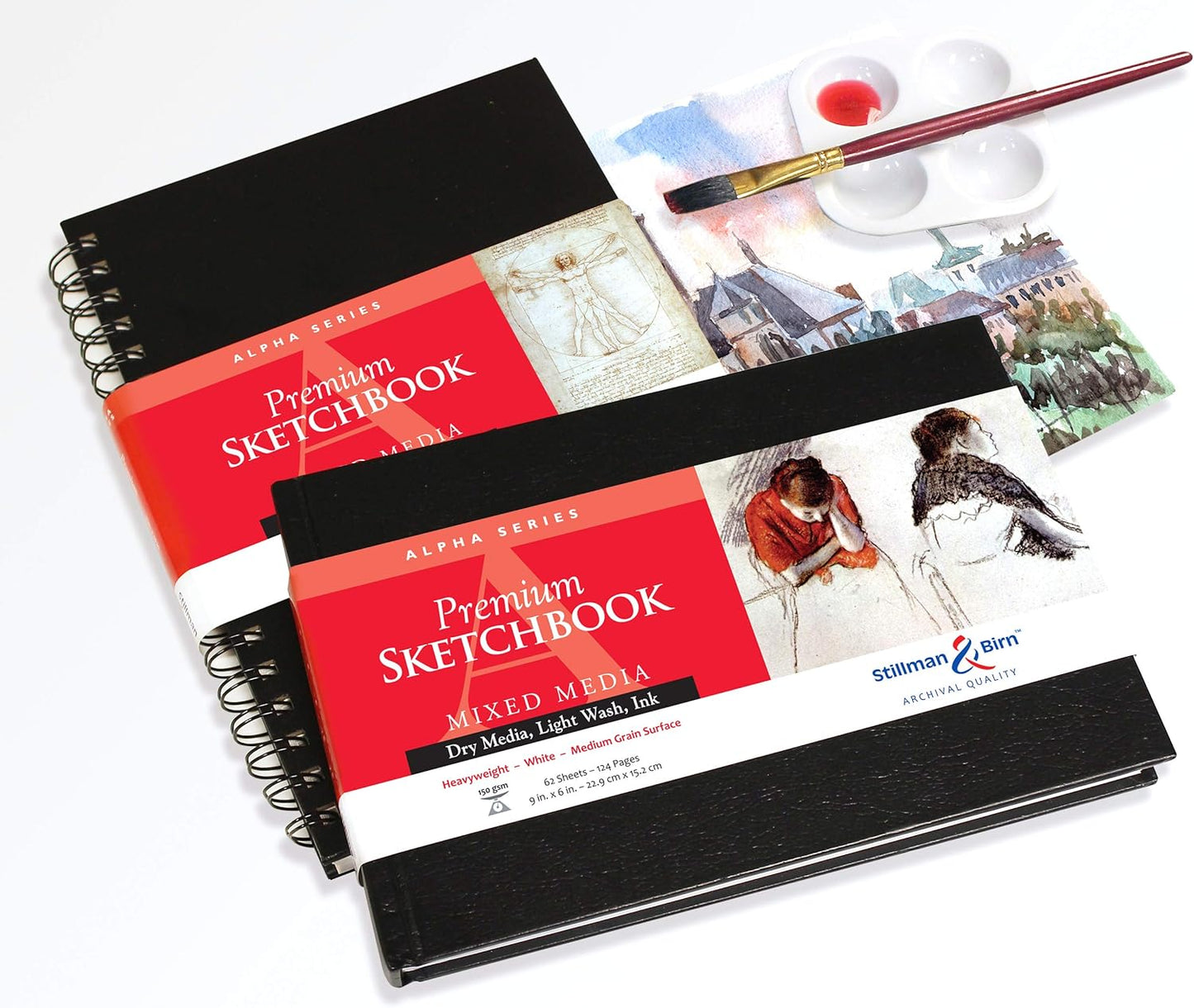 Stillman and Birn ALPHA Sketchbook Hardcover Portrait image 4