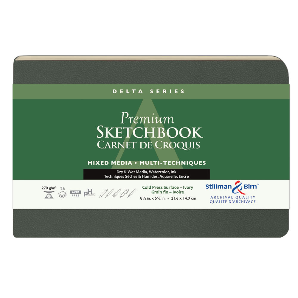 Stillman and Birn DELTA Sketchbook Softcover Landscape image 1