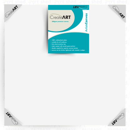 CreateART Artists Canvas 16mm Deep 380gsm 8x8 inch Default Title