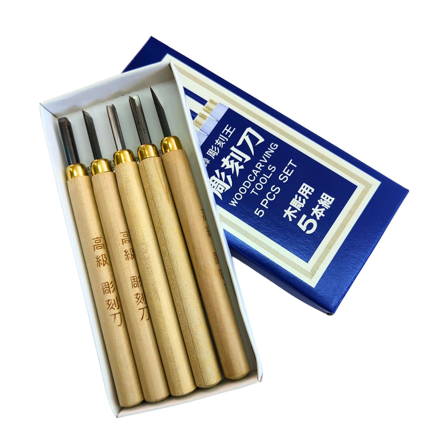 Japanese 5 Piece Lino Carving Set in box Default Title