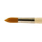 Jumbo Gold Synthetic Long Handle Size 40 Round Brush