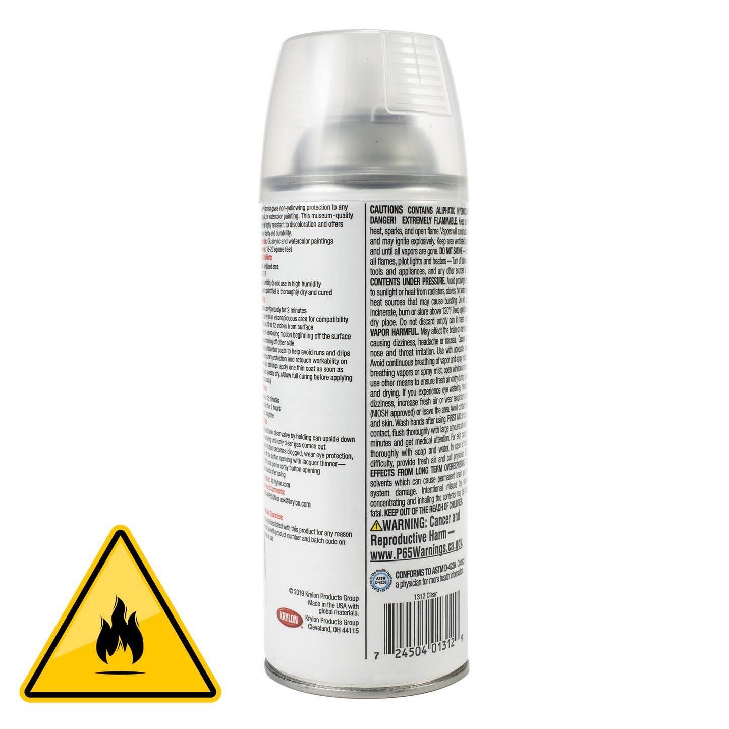 Krylon Kamar Varnish Spray No.1312