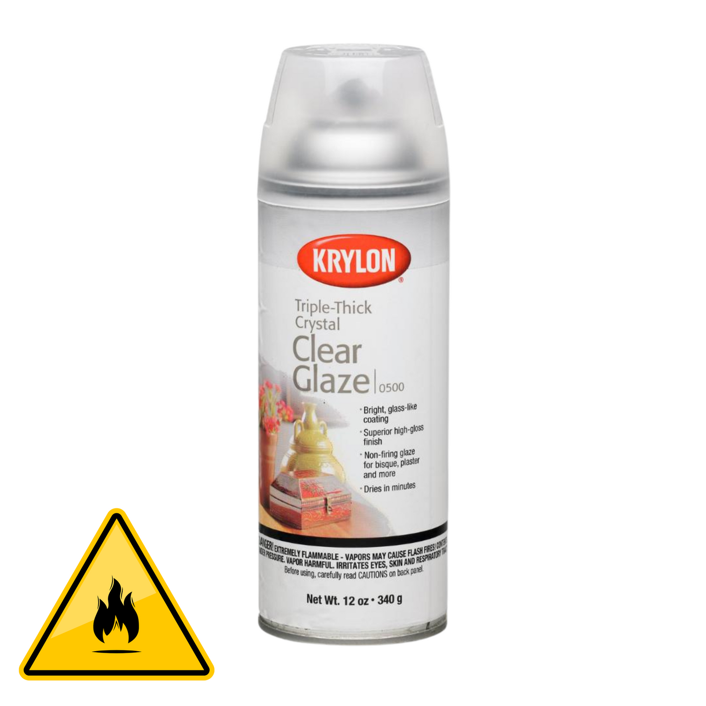 Krylon Triple Thick Crystal Clear Glaze No.0500 Default Title