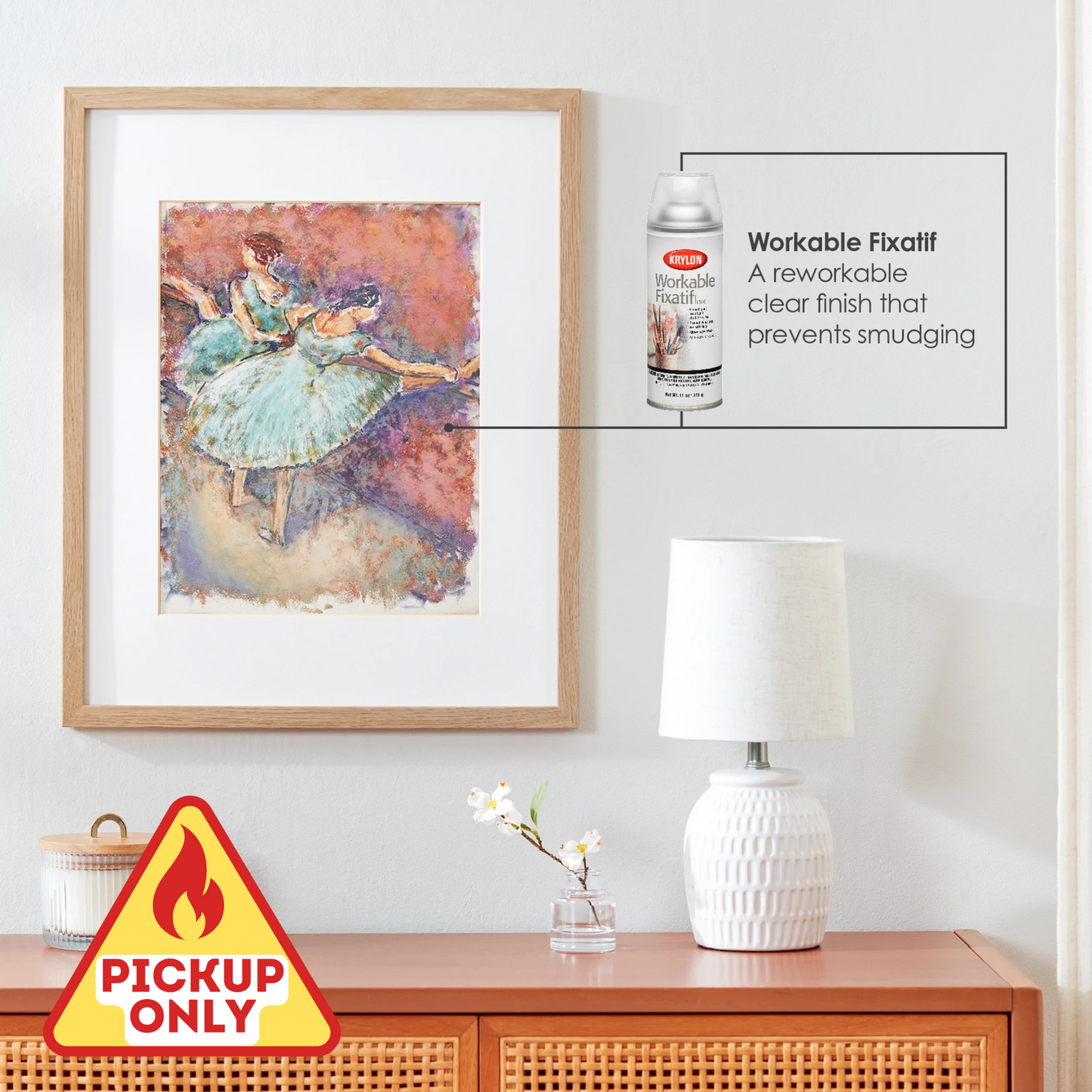 Krylon Workable Fixatif Spray No.1306