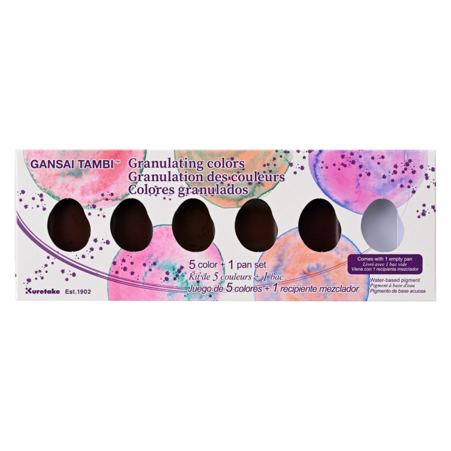 Kuretake Gansai Tambi Granulating Colours Set