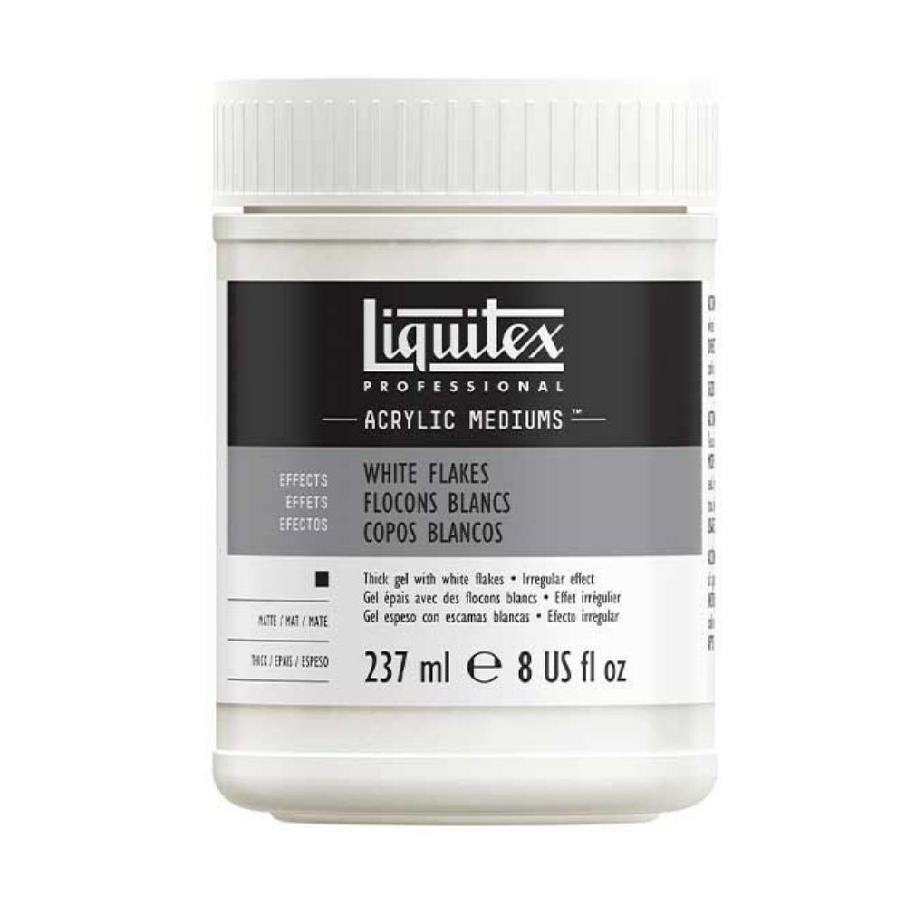 Liquitex Effects Medium 237ml White Opaque Textured image 2