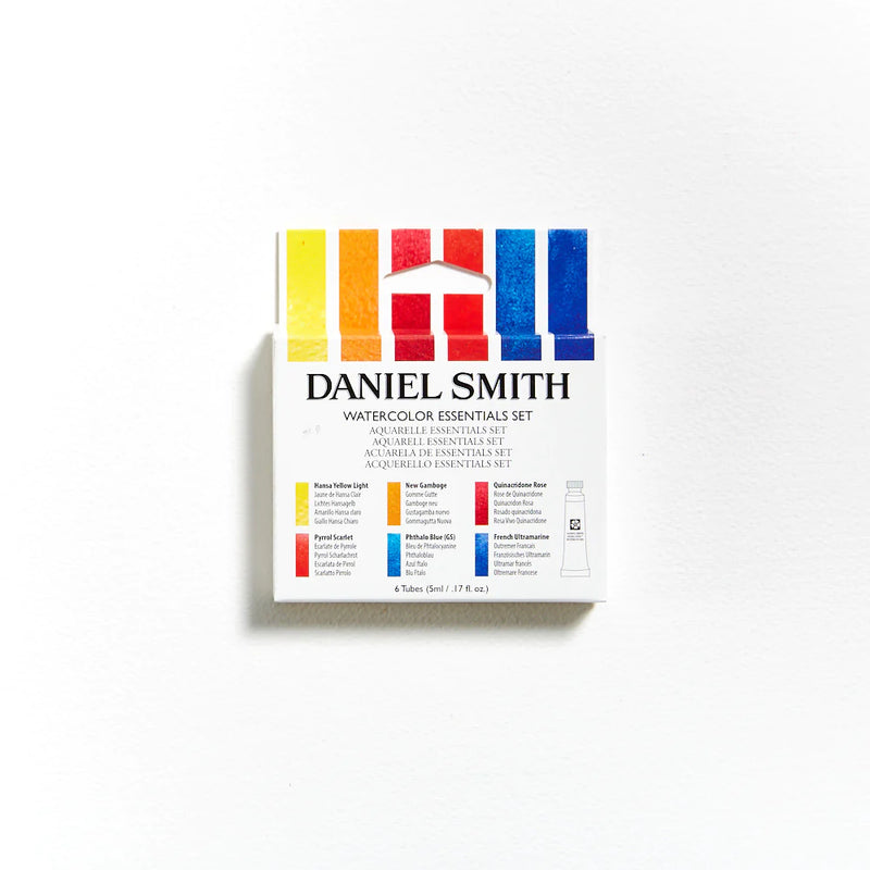 Daniel Smith Watercolour Artist Set - Essentials 6 x 5ml