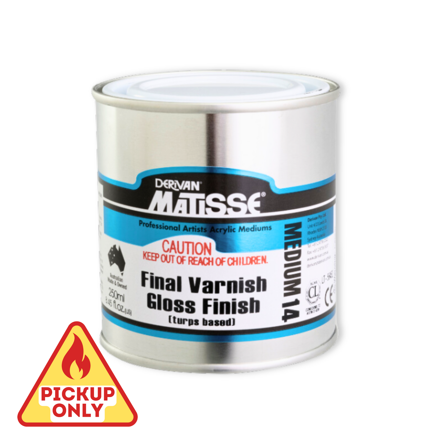MATISSE MM14 GLOSS VARNISH Turps/Based image 1