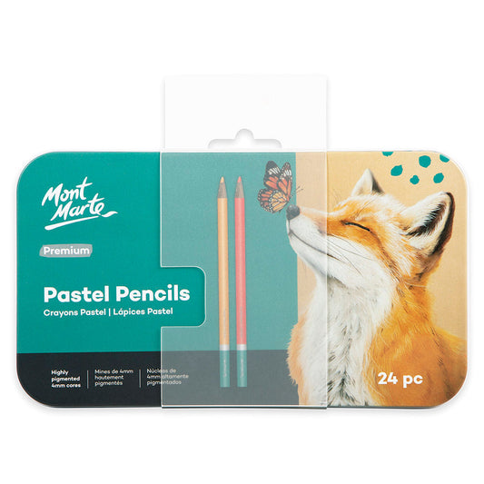 Mont Marte Pastel Pencil 24 pc tin Default Title