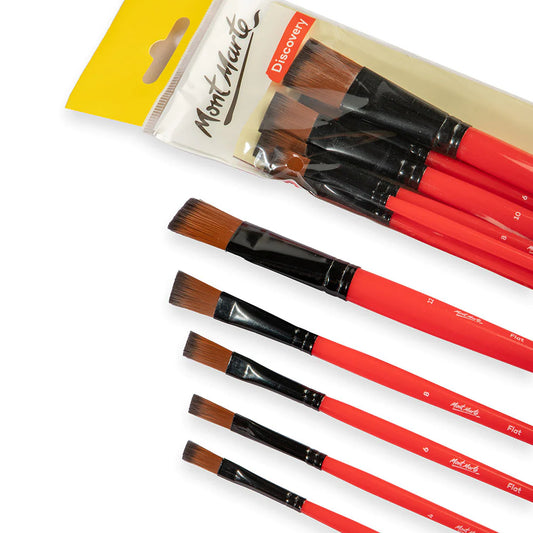 Mont Marte Assorted Brush Set 6pc Default Title