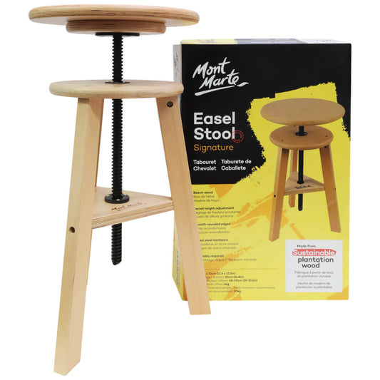 Mont Marte Beech Easel Stool Default Title