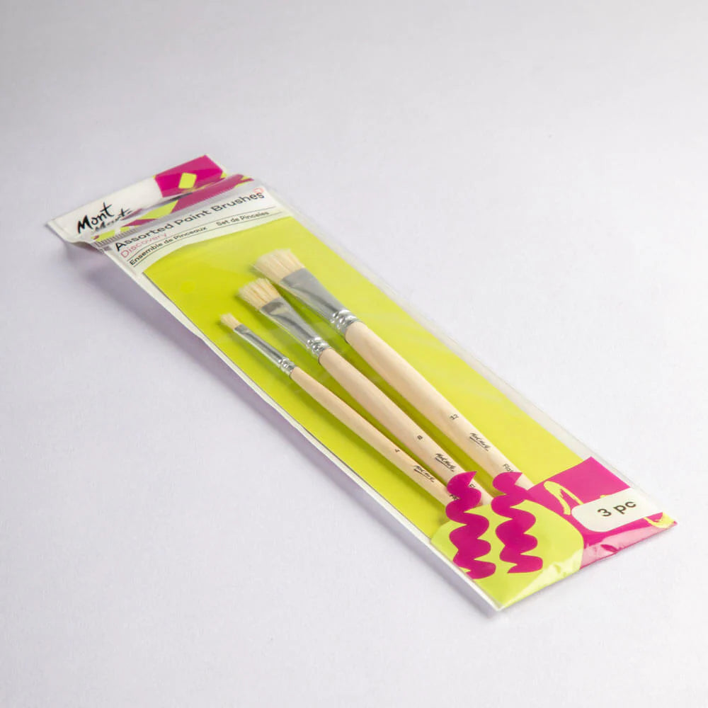 Mont Marte Brush Set 3pc BMHS0038