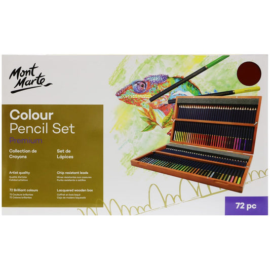 Mont Marte Colour Pencils Box Set 72pc Default Title