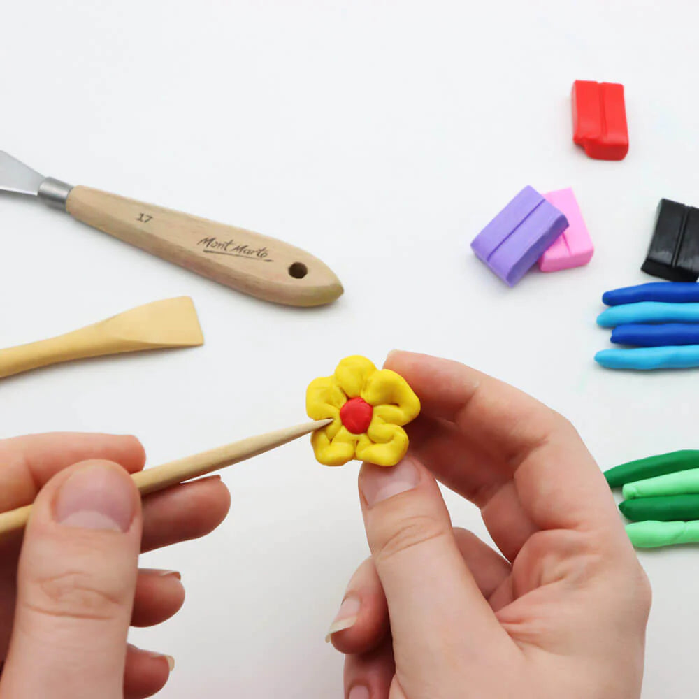 Mont Marte Make n Bake Polymer Clay Pk of 10 Assorted