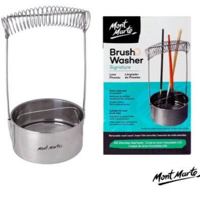 Mont Marte Stainless Steel Brush Washer Default Title