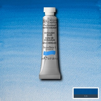 Winsor and Newton Professional Watercolour 5ml S3 Cerulean Blue