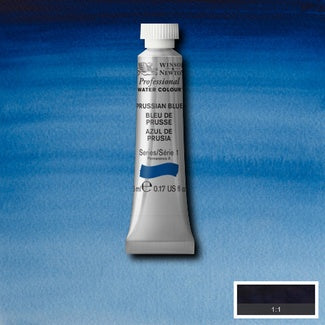 Winsor and Newton Professional Watercolour 5ml S1 PRUSSIAN BLUE