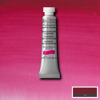 Winsor and Newton Professional Watercolour 5ml S3 Quinacridone Magenta