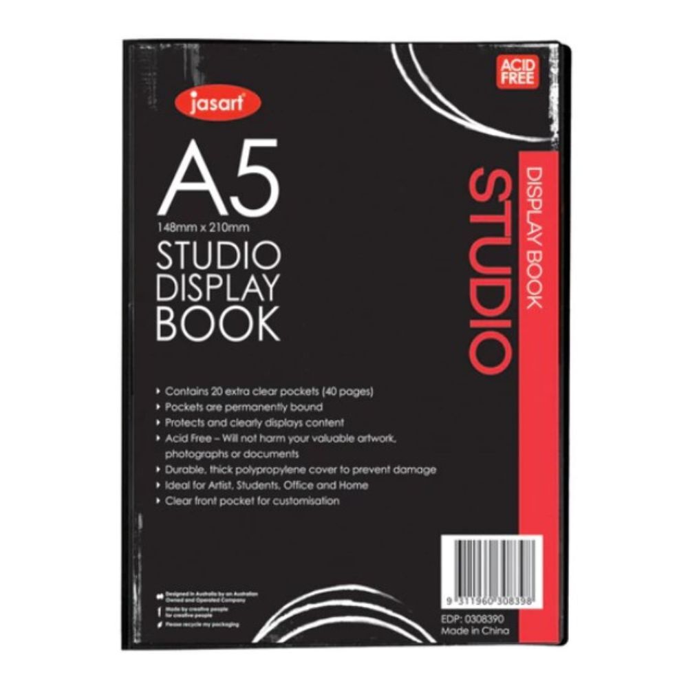 Jasart Studio Display Book 20 Pocket