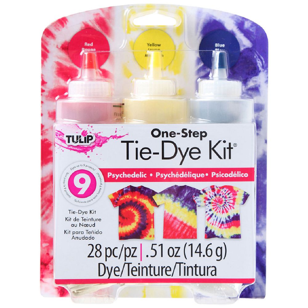 Tulip One Step Tie-Dye Kit 3 Colours - Psychedelic Default Title