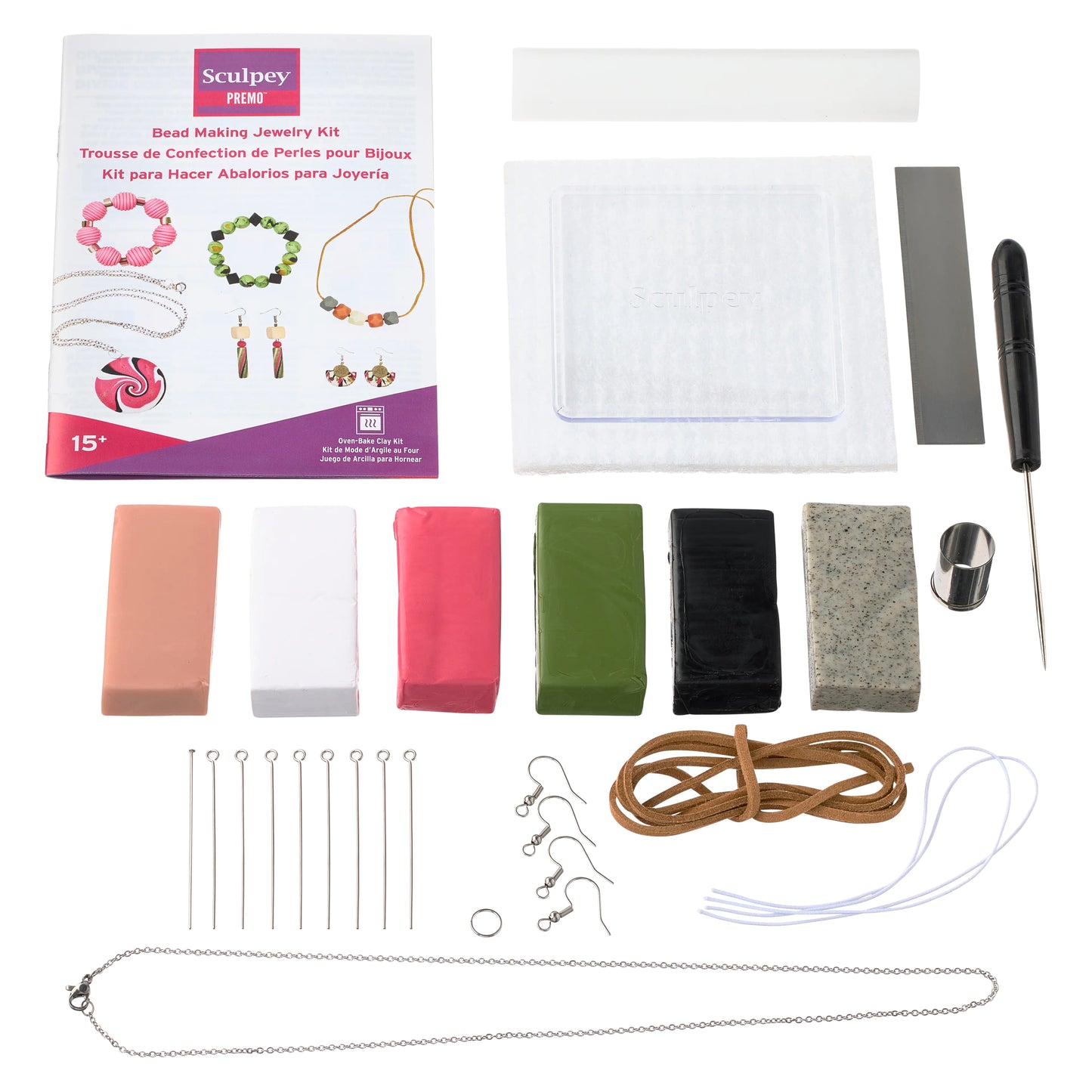Sculpey Premo - Bead Making Jewellery Kit image 2