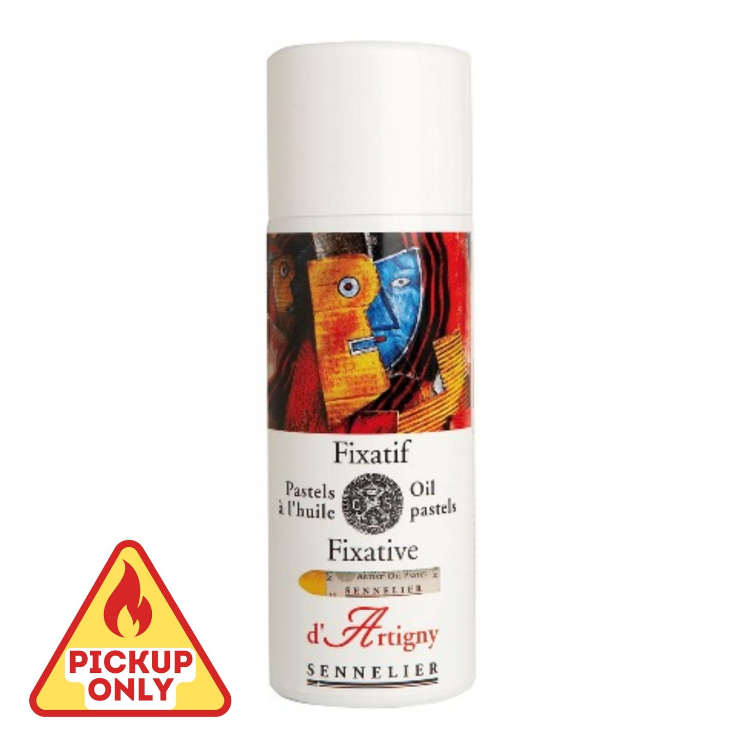 Sennelier Oil Pastel Aerosol Fixative 400ml image 1