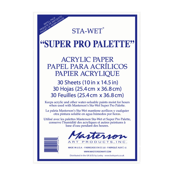 Sta-Wet Super Pro Paper Refill No.1216 Pkt 30