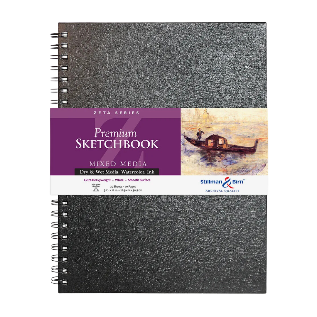 Stillman and Birn ZETA Sketchbook Wirebound Portrait image 3