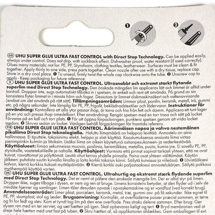 UHU Super Glue Control 3g