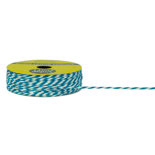 Value Craft Bakers Twine 1.5mm x 13m Turquoise