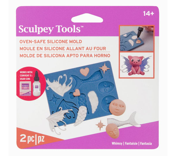 Sculpey Silicone Mold - Whimsy