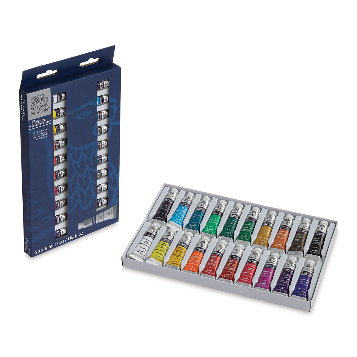 Winsor and Newton COTMAN Watercolour Set of 20 x 5ml image 4