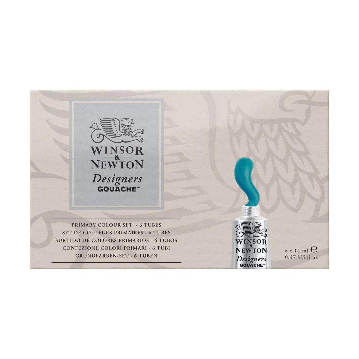 Winsor and Newton Designers Gouache - Primary Set of 6