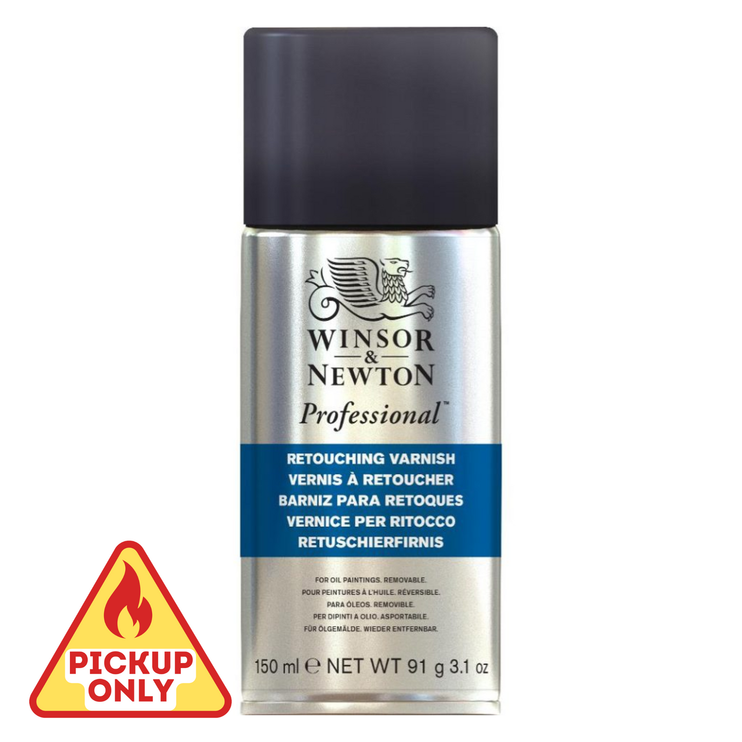 Winsor and Newton Professional Spray Varnish 400ml Retouch image 1
