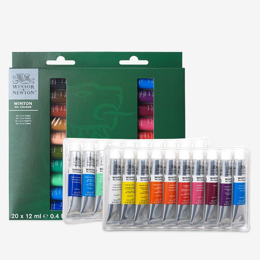 Winsor and Newton WINTON Oil Set of 20 x 12ml image 1
